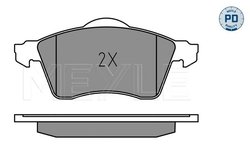 Set placute frana Meyle 025 218 8519/PD