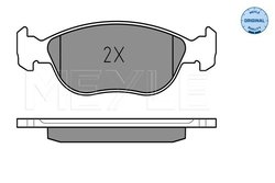 Set placute frana Meyle 025 219 2818