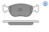 Set placute frana Meyle 025 219 2818