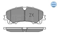 Set placute frana Meyle 025 221 1716