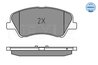 Set placute frana Meyle 025 222 2818