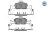 SET PLACUTE FRANA MEYLE 025 224 0216/PD - Compatibil cu AUDI