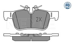 Set placute frana Meyle 025 225 6816/PD