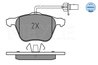 SET PLACUTE FRANA MEYLE 025 232 6920/W - Compatibil cu FORD, SEAT, VW