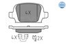 Set placute frana Meyle 025 232 8414