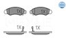 SET PLACUTE FRANA MEYLE 025 232 9614/W - Compatibil cu SUBARU, SUZUKI