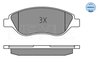 Set placute frana Meyle 025 237 1119
