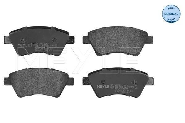 Set placute frana Meyle 025 239 3018