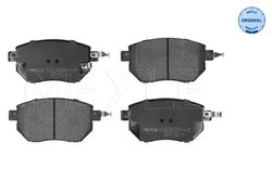 Set placute frana Meyle 025 240 5615/W