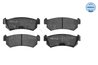 Set placute frana Meyle 025 240 7114