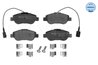 Set placute frana Meyle 025 240 7217/W