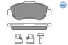 Set placute frana Meyle 025 240 7217/W