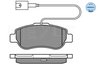 Set placute frana Meyle 025 240 7217/W