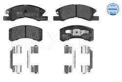 Set placute frana Meyle 025 242 2914/W