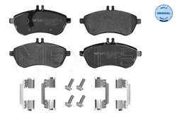 Set placute frana Meyle 025 243 0620/K2