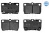 SET PLACUTE FRANA MEYLE 025 243 2317 - Compatibil cu LEXUS