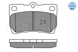 SET PLACUTE FRANA MEYLE 025 243 2317 - Compatibil cu LEXUS
