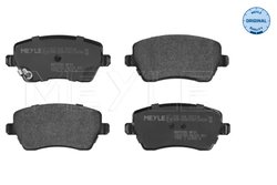 Set placute frana Meyle 025 244 0317/W
