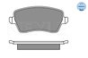 Set placute frana Meyle 025 244 0317/W