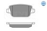 Set placute frana Meyle 025 245 3715