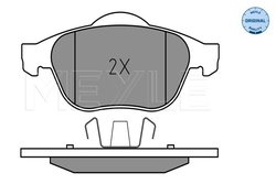 Set placute frana Meyle 025 245 3618