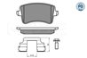 SET PLACUTE FRANA MEYLE 025 246 0617-2/PD - Compatibil cu AUDI