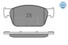SET PLACUTE FRANA MEYLE 025 246 2318/W - Compatibil cu VW