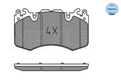 Set placute frana Meyle 025 246 5916