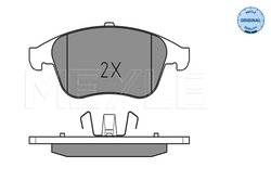Set placute frana Meyle 025 247 0917