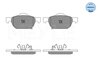 Set placute frana Meyle 025 247 9617/W