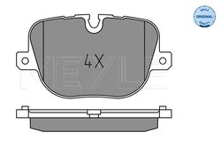 SET PLACUTE FRANA MEYLE 025 250 8517 - Compatibil cu LAND ROVER