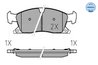Set placute frana Meyle 025 251 9021
