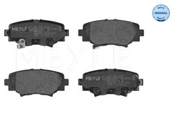 Set placute frana Meyle 025 258 7814