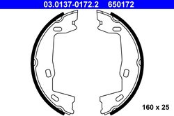 Set saboti frana ATE 03.0137-0172.2