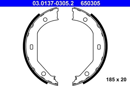 Set saboti frana ATE 03.0137-0305.2