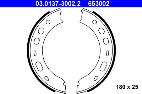 Set saboti frana ATE 03.0137-3002.2