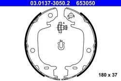 SET SABOTI FRANA ATE 03.0137-3050.2 - Compatibil cu TOYOTA
