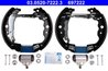 SET SABOTI FRANA ATE 03.0520-7222.3 - Compatibil cu DACIA, MERCEDES-BENZ, RENAULT