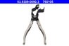 Cleste, arcuri frana ATE 03.9309-0090.3