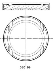 Piston MAHLE 030 99 00