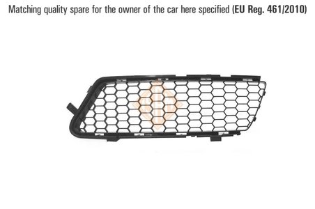 GRILA VENTILATIE, BARA PROTECTIE I.S.A.M. 0309762 - Compatibil cu ALFA ROMEO