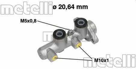 POMPA CENTRALA FRANA METELLI 05-0514 - Compatibil cu CHEVROLET, DAEWOO