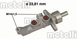 Pompa centrala frana Metelli 05-0648