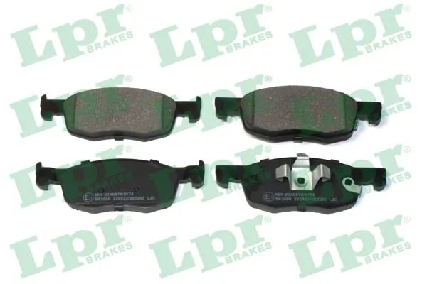 Set placute frana LPR 05P2262