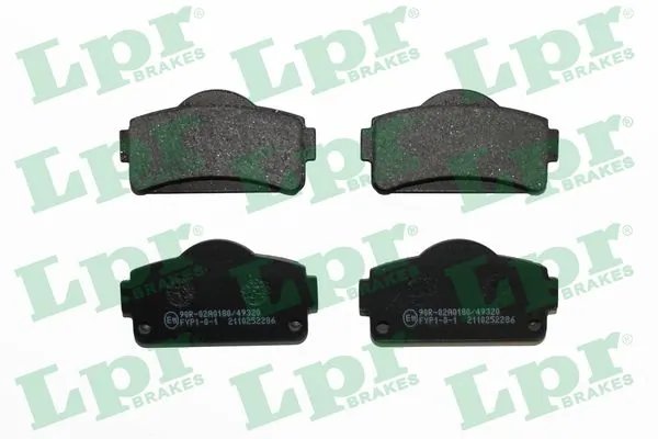 Set placute frana LPR 05P2286