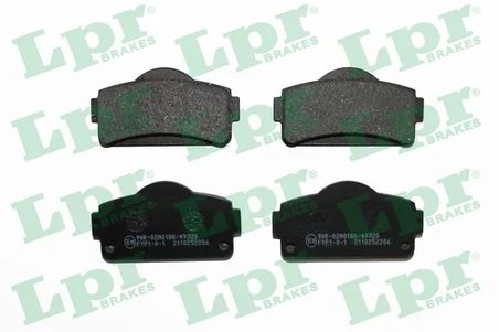 Set placute frana LPR 05P2286
