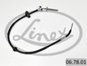 Cablu frana de mana Linex 06.78.01