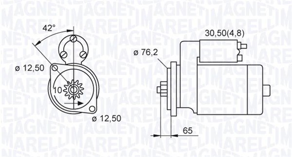 Electromotor Magneti Marelli 063521230140