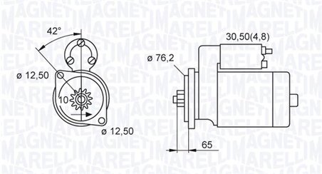 Electromotor Magneti Marelli 063521230140