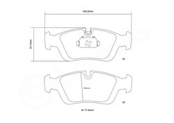 Set placute frana de performanta Brembo 07.B314.31